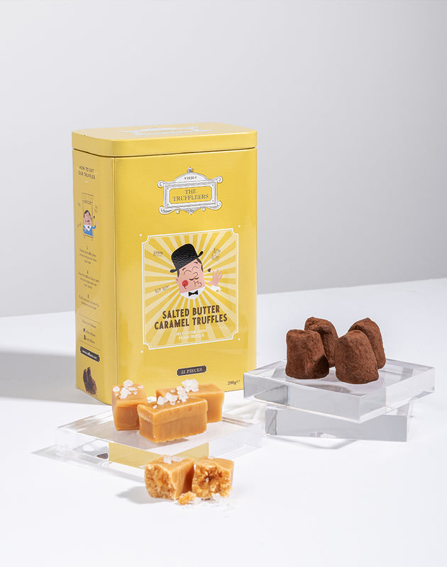 Salted Butter Caramel Truffles - The Truffleers