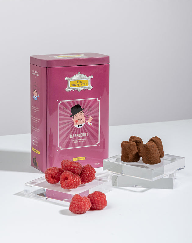 Raspberry Chocolate Truffles - The Truffleers