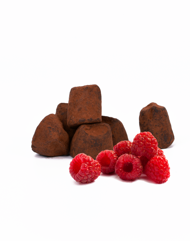 Raspberry Chocolate Truffles - The Truffleers