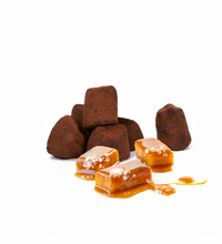 Salted Butter Caramel Truffles - The Truffleers