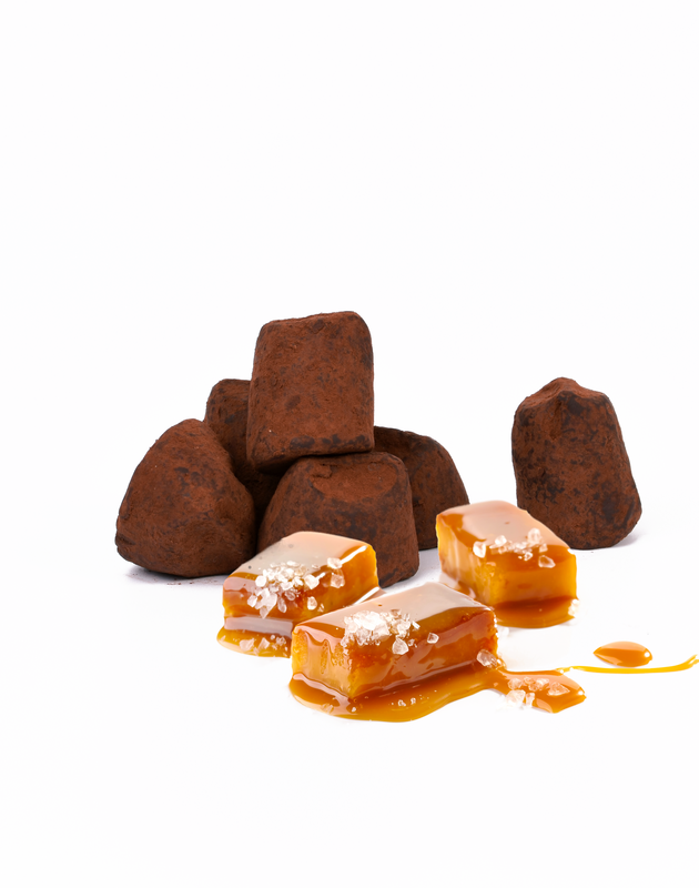 Salted Butter Caramel Truffles - The Truffleers
